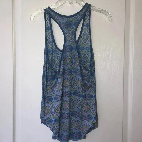 Patterned Razorback Tank - Picture 2 of 2